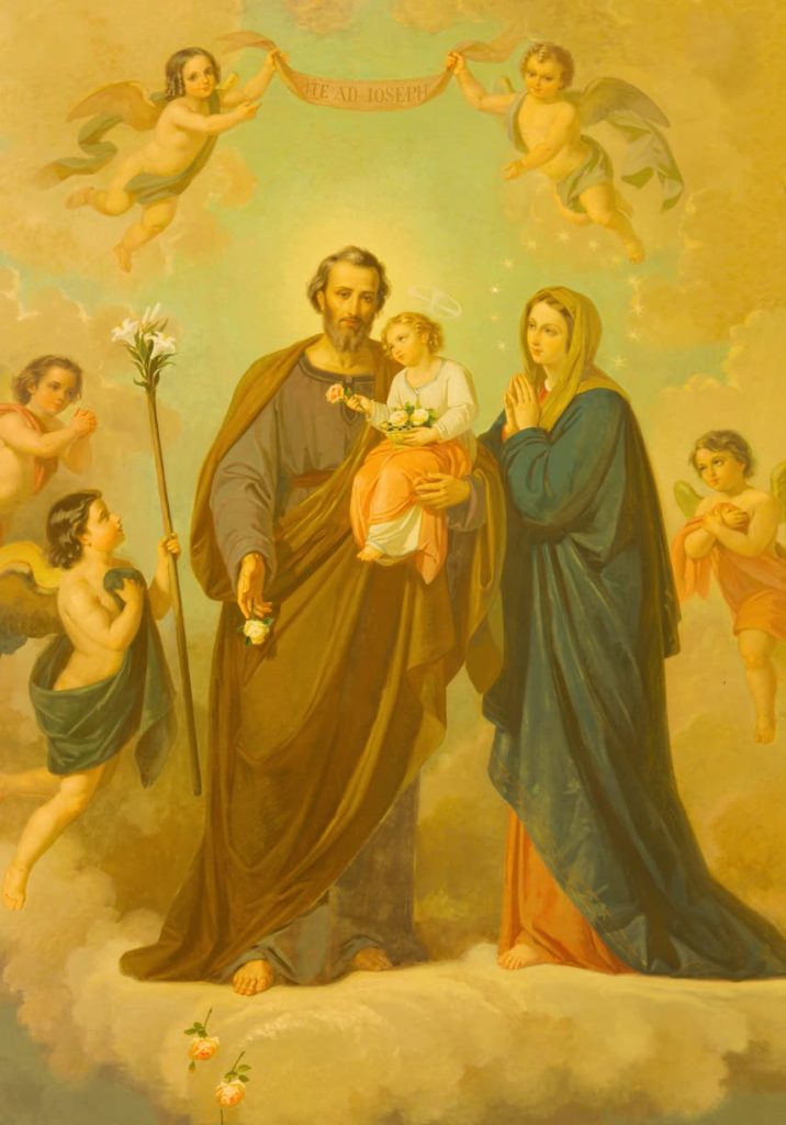 holy family painting