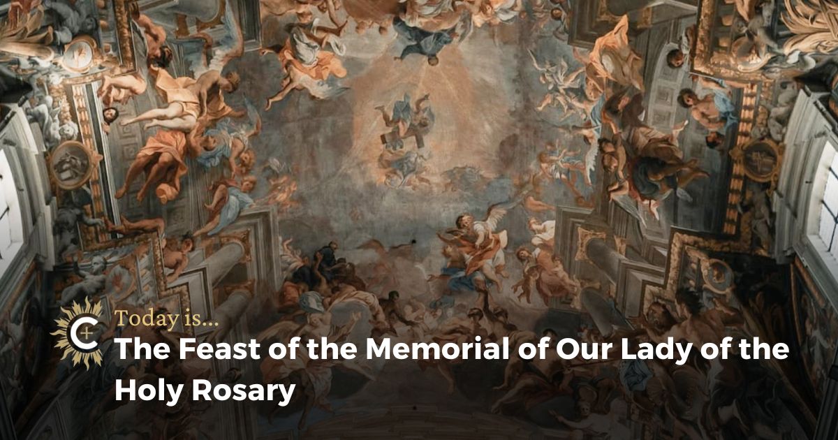 Our Lady of The Holy Rosary | October 7th