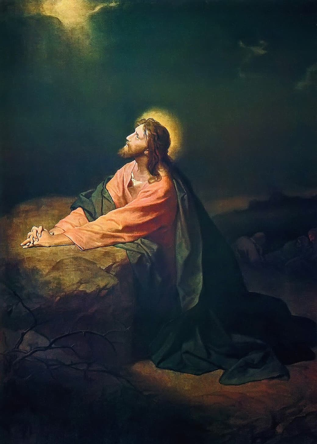 hofmann, christ in gethsemane