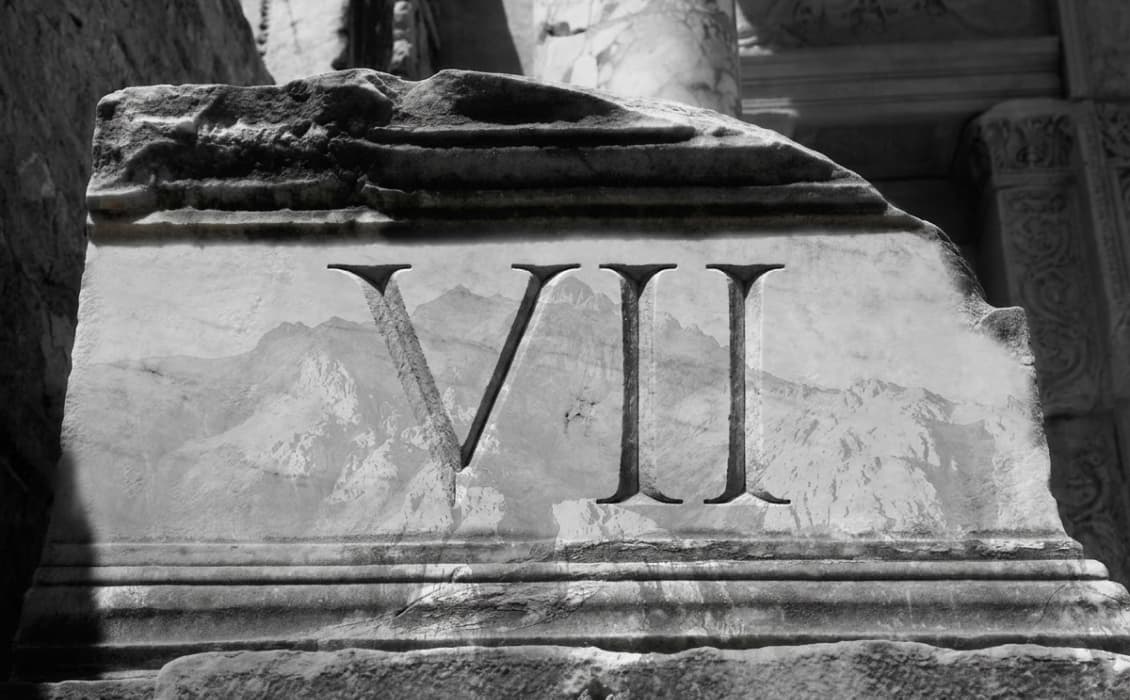 seventh commandment stone engraving