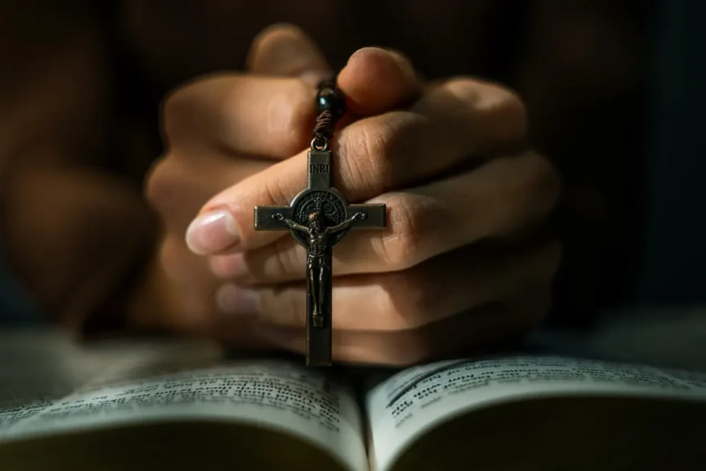 a catholic prayer for anxiety and worry — turning to god in prayer