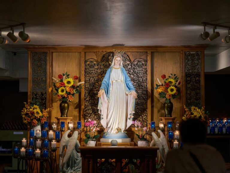 apparition oratory statue the national shrine of our lady of champion