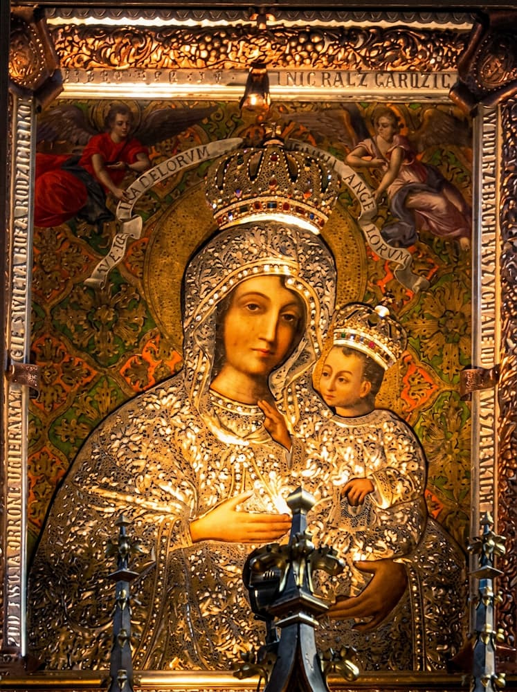 our lady of gietrzwald image