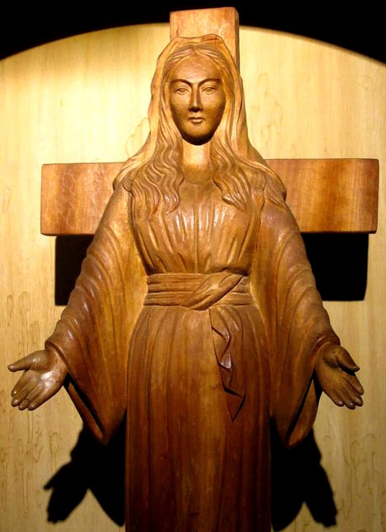 virgin mary of akita japan